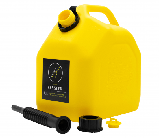 Канистра KESSLER для ГСМ 10л цвет желтый