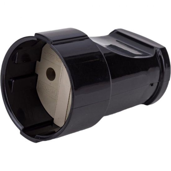 Круглая разборная розетка General Lighting Systems GRV-S-10-R-B-IP20