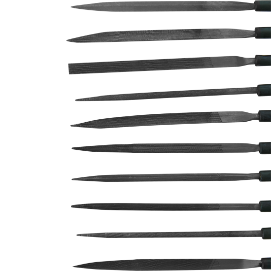Набор надфилей 3749-F 3x140 мм, 10 шт.