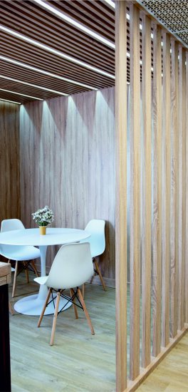 Рейка Ривьера 40x30x2700 мм МДФ цвет дуб винтаж