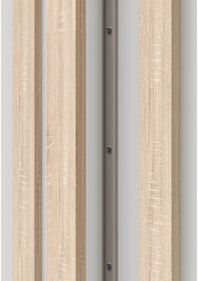 Рейка Бриона 16x40x2700 мм МДФ цвет белый