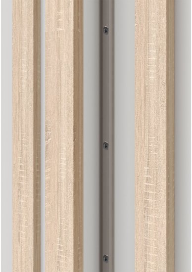 Рейка Ривьера 40x30x2700 мм МДФ цвет белый