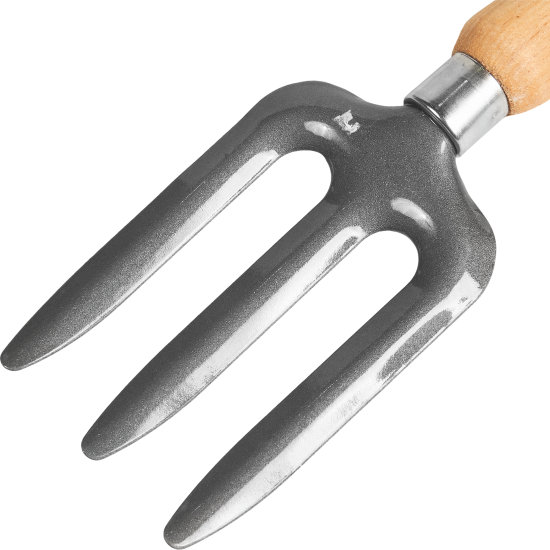 Вилка посадочная Truper 15026 29 см деревянный черенок сталь бежевый