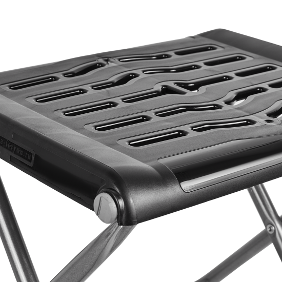 Стул Nika Haushalt ПСП4/Ч складной 64.5x36.5 см металл черный