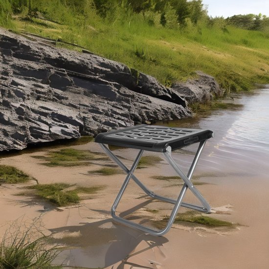 Стул Nika Haushalt ПСП4/Ч складной 64.5x36.5 см металл черный