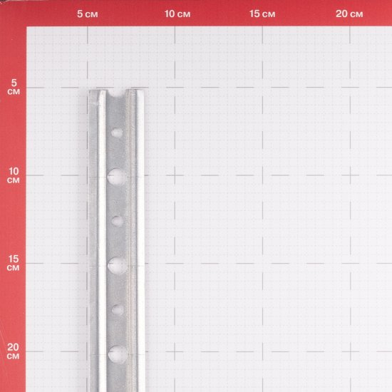 Планка для навесных конструкций оцинкованная 2 м