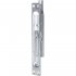 Шпингалет торцевой Doorlock dl fbm/1s zn оцинкованный, длина хода 18мм, планка 24,5x160мм, резьба м8