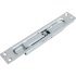 Шпингалет торцевой Doorlock dl fbm/1s zn оцинкованный, длина хода 18мм, планка 24,5x160мм, резьба м8