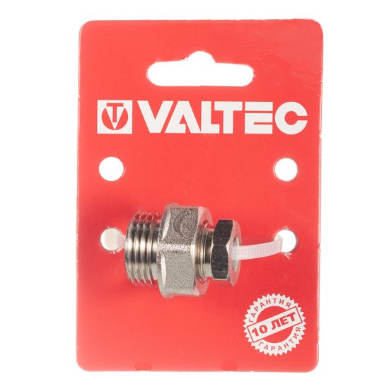 Переходник Valtec для греющего кабеля 1/2 НР(ш) с набором уплотнителей латунный (VTr.756.N.0004)