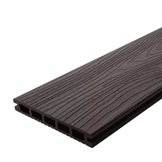 Террасная доска ДПК T-Decks цвет Венге 150x20x3000 мм двусторонняя вельвет/структура древесины 0.45 м²