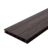 Террасная доска ДПК T-Decks цвет Венге 150x20x3000 мм двусторонняя вельвет/структура древесины 0.45 м²