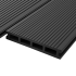 Террасная доска ДПК T-Decks цвет Графит 150x25x3000 мм двусторонняя вельвет/структура древесины 0.45 м²