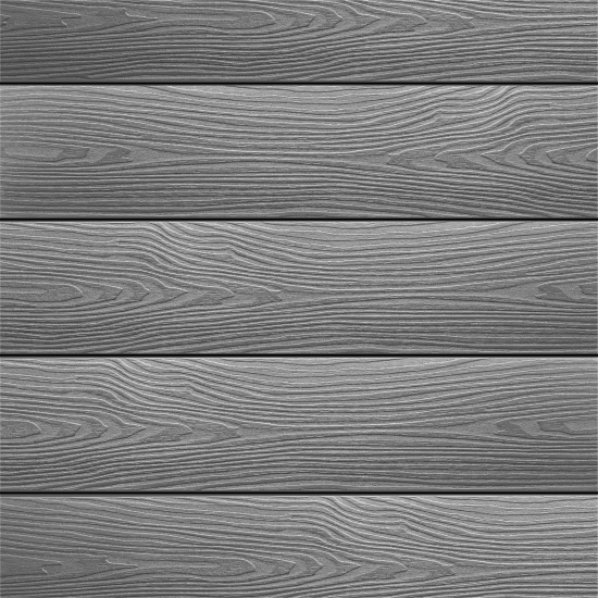 Террасная доска ДПК T-Decks цвет Серый 150x20x3000 мм двусторонняя вельвет/структура древесины 0.45 м²