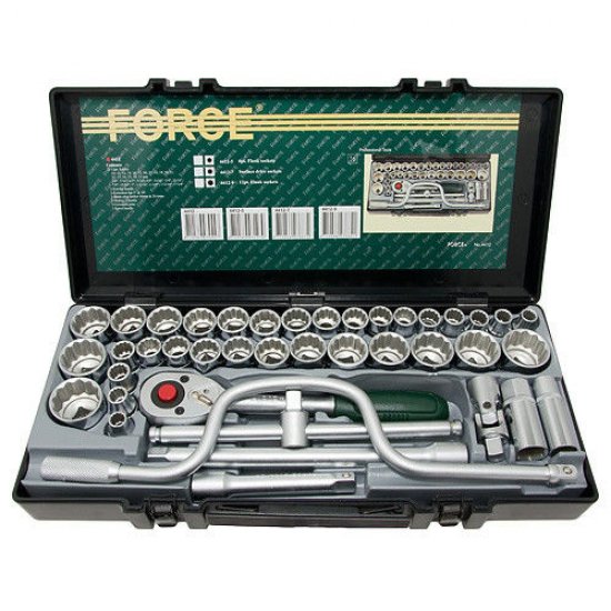 Набор двенадцатигранных головок FORCE 4412