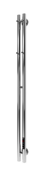 Полотенцесушитель электрический Арго Лео Гранд 2 90x1200 мм 95 Вт I-образный цвет хром