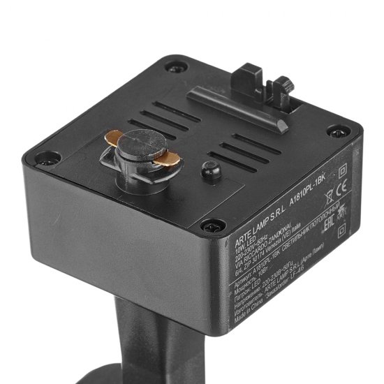 Светодиодный трековый светильник однофазный Arte Lamp 4000К 10 Вт черный (A1810PL-1BK/0964)