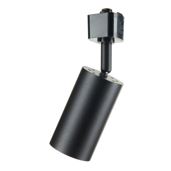 Трековый светильник однофазный Arte Lamp 35 Вт GU10 1 кв.м черный (A1518PL-1BK/9110)