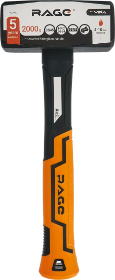 Кувалда Rage 902000 фиберглассовая рукоятка 2000 г