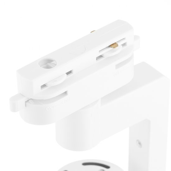 Трековый светильник однофазный Arte Lamp 60 Вт E27 2 кв.м белый (A5108PL-1WH/1602)