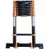 Телескопическая лестница WORKY black max 5,9м 15ступеней