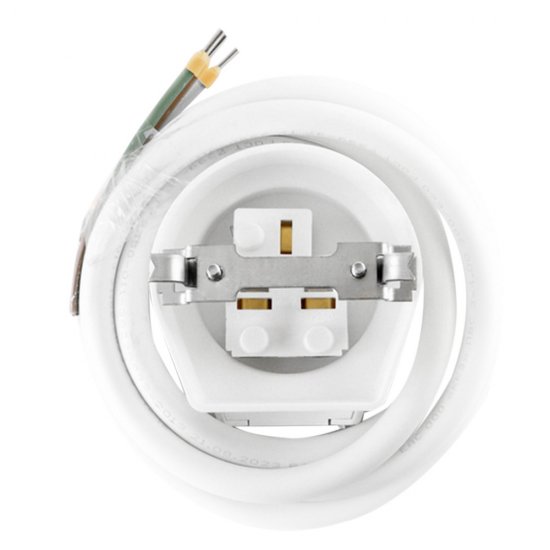 Комплект для подключения электроплит Svet РВШ скрытая установка с заземлением 2Р+РЕ 32 А 250 В IP20 белый (0304-10040)