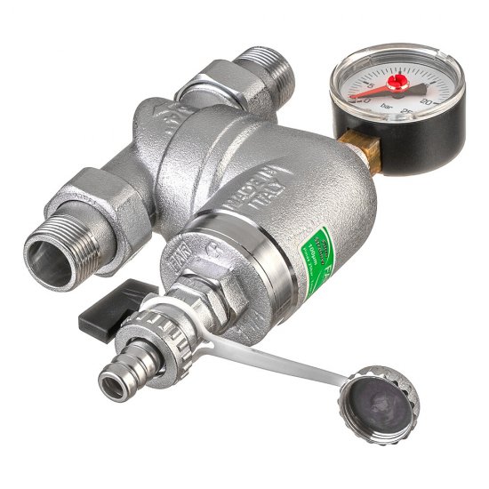 Фильтр промывной Far с манометром 3/4 НР(ш) х 3/4 НР(ш) (FA 39A4 34100)