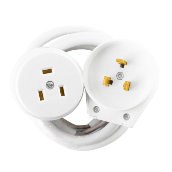 Комплект для подключения электроплит Svet РВШ открытая установка с заземлением 2Р+РЕ 32 А 250 В IP20 белый (SV0301-0012)