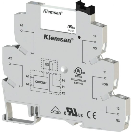 Интерфейсное реле Klemsan KPR-SCE-230VAC-1C;