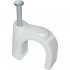 Круглая пластиковая скоба IEK USK11-20-100