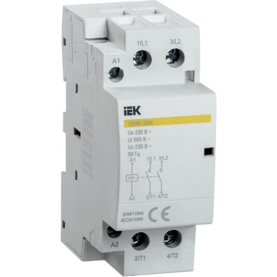 Модульный контактор IEK км63-20м ac