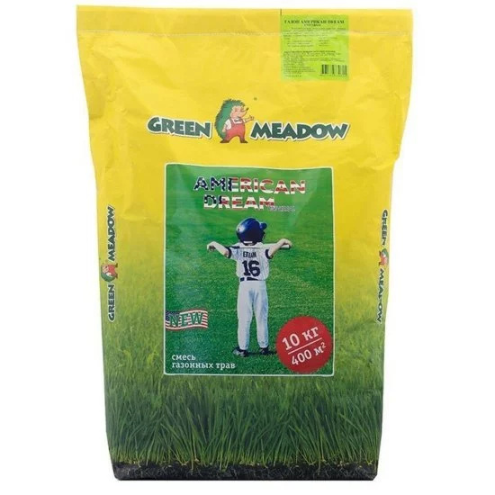 Семена газонной травы American Dream Green Meadow 10 кг