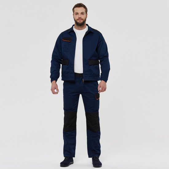 Брюки рабочие Delta Plus Mach 1 52-54 рост 180-188 см синие