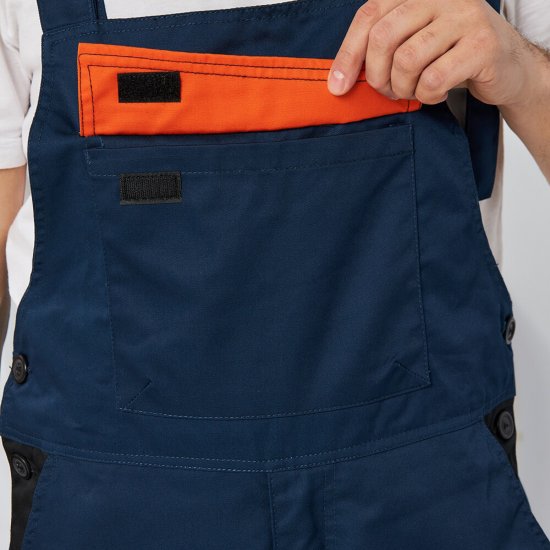 Полукомбинезон рабочий Delta Plus Mach 1 48-50 рост 172-180 см синий