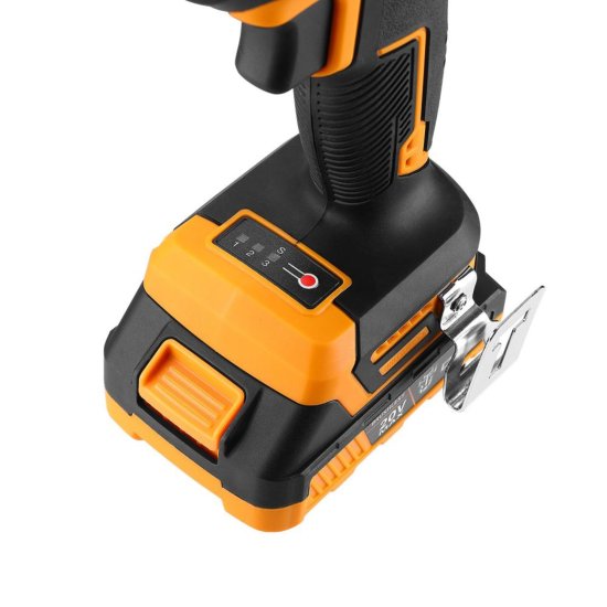 Гайковерт аккумуляторный ударный бесщеточный Deko DKIS20 063-4033, 20 В Li-Ion 2x3 Ач, 350 Нм