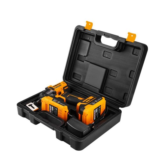 Гайковерт аккумуляторный ударный бесщеточный Deko DKIS20 063-4033, 20 В Li-Ion 2x3 Ач, 350 Нм