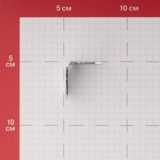 Уголок стяжки 2-16Д оцинкованный 28х28х22 мм