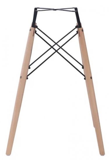 Подстолье для обеденного и письменного стола 75 см дерево цвет коричневый матовый