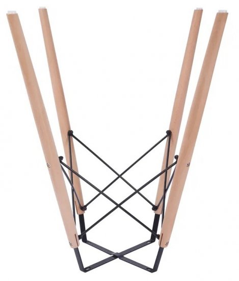 Подстолье для обеденного и письменного стола 75 см дерево цвет коричневый матовый