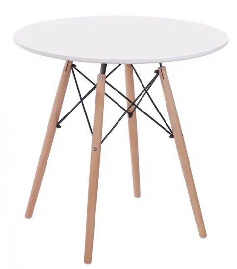 Подстолье для обеденного и письменного стола 75 см дерево цвет коричневый матовый