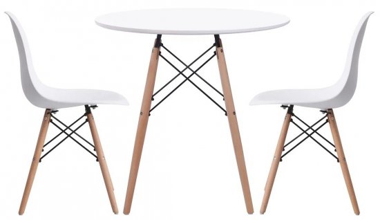 Подстолье для обеденного и письменного стола 75 см дерево цвет коричневый матовый