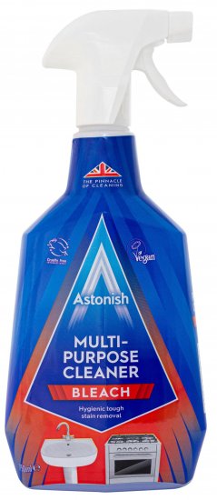Средство чистящее для ванной и кухни Astonish с отбеливающим эффектом универсальное 750 мл