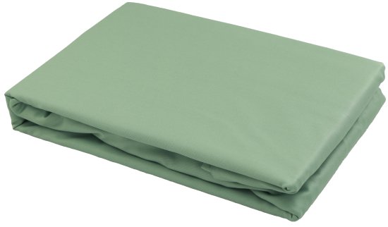 Простыня Inspire 200x220 см сатин цвет зеленый