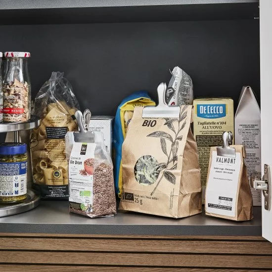 Зажимы для пакетов Delinia нержавеющая сталь цвет серебристый 3 шт