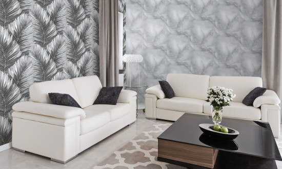 Обои флизелиновые Victoria Stenova Yalta серые 1.06 м VS287319