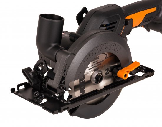 Пила циркулярная аккумуляторная Worx WT520WX, 20 В Li-ion 2 Ач, 120 мм