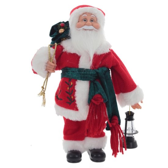 Игрушка Дед Мороз 795400 30x13x20 см цвет разноцветный