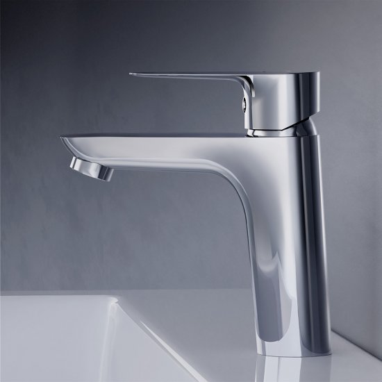 Смеситель для раковины AM.PM Drive F9U02100 однорычажный цвет хром