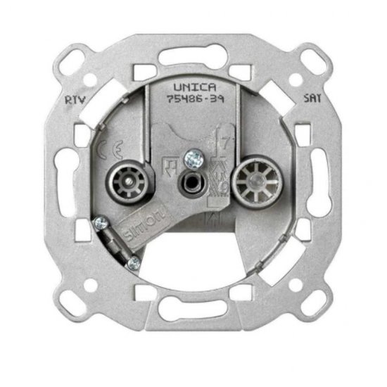 Одиночная розетка S82, S82N, S88, S82 Detail Simon 75486-39