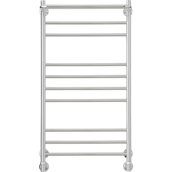 Полотенцесушитель водяной с полкой Сунержа ВПС-38 нержавеющая сталь 50x100 см