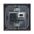 Розетка компьютерная Svet Стиль встраиваемая графит RJ45 (EV 0365-2111)